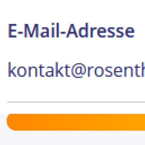Wir stellen um: kontakt@rosenthalsued.de