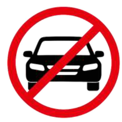Fahrverbot in der Anlage (ab 15. Nov)